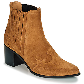 Shoes Women Ankle boots Emma Go BROOKLYN Cognac