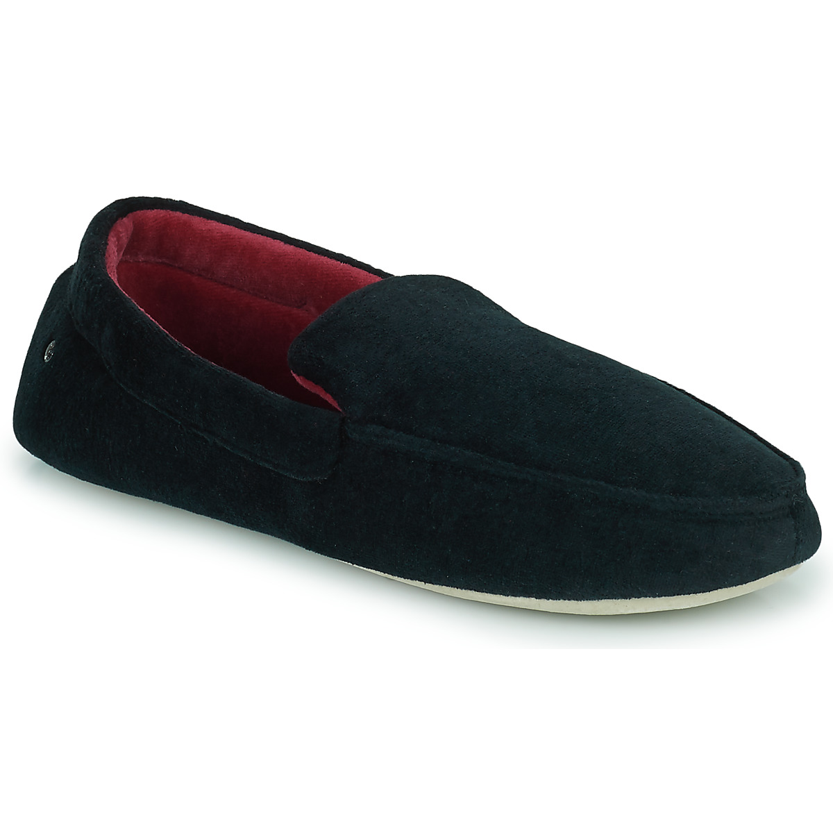 Shoes Men Slippers Isotoner 96774 Black