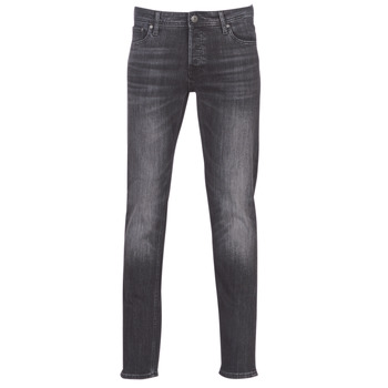 Clothing Men Slim jeans Jack & Jones JJIGLENN Black