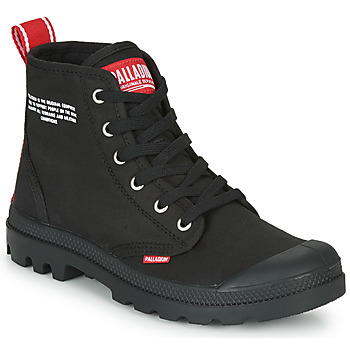 Shoes Hi top trainers Palladium PAMPA HI DU C Black