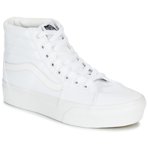 Shoes Women Hi top trainers Vans SK8-Hi PLATFORM 2.0 White