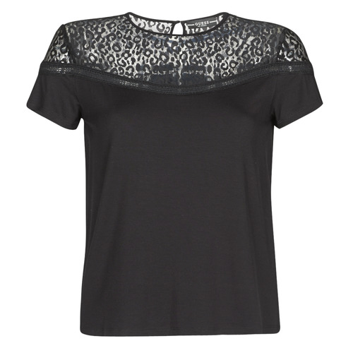 Clothing Women Tops / Blouses Guess ALICIA TOP Black