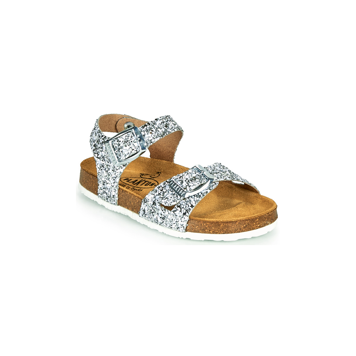 Shoes Girl Sandals Plakton LISA Silver