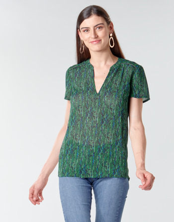 Clothing Women Tops / Blouses Ikks BR11055 Green