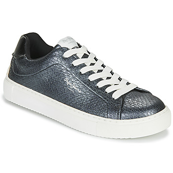 Shoes Women Low top trainers Pepe jeans ADAM SNAKE Grey