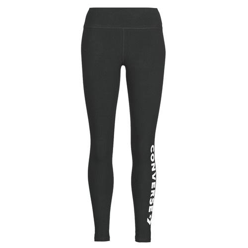 Clothing Women Leggings Converse CONVERSE WOMENS WORDMARK LEGGING Black