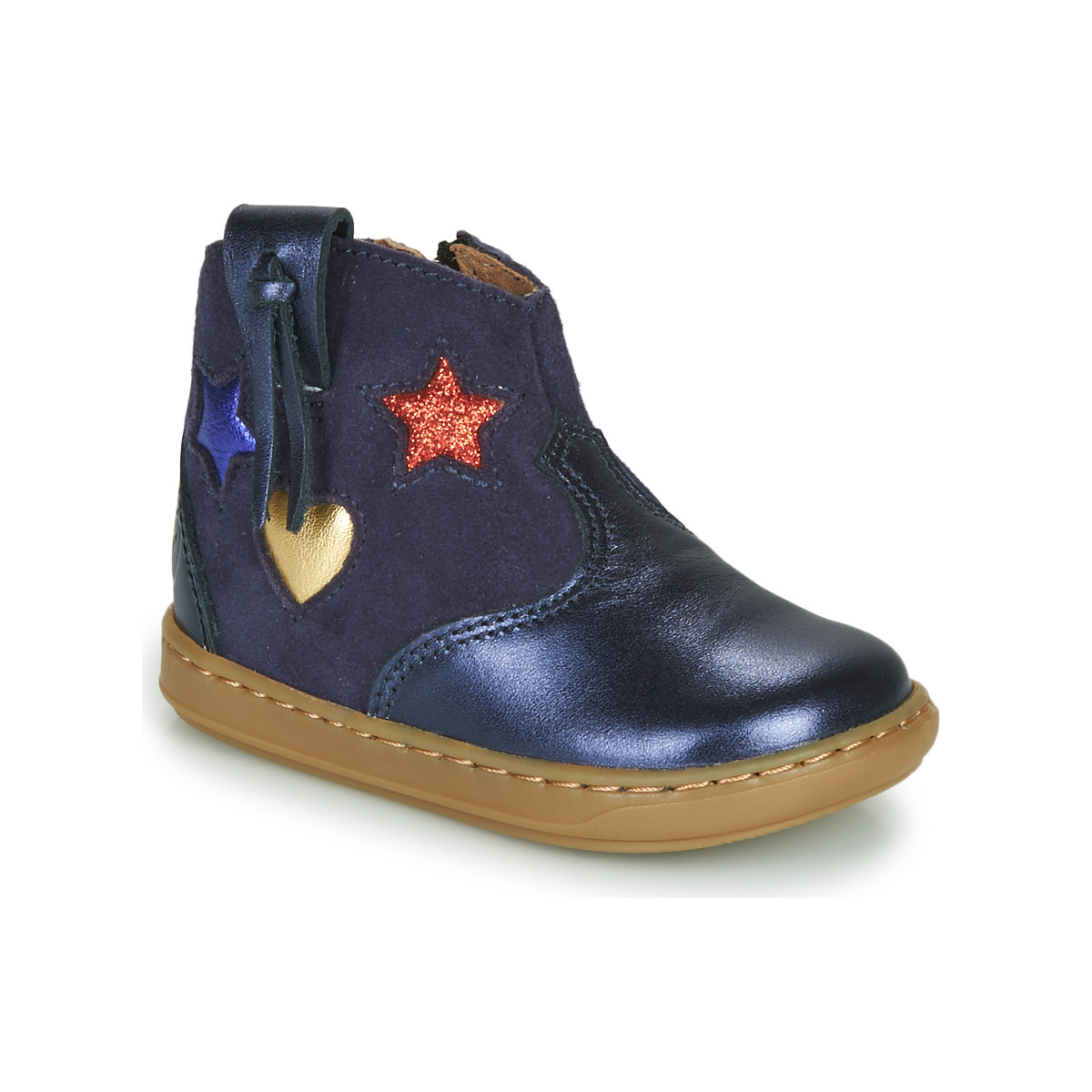 Shoes Girl Ankle boots Shoo Pom BOUBA WEST Blue