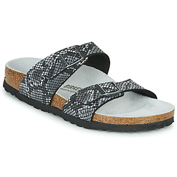 Shoes Women Mules Birkenstock SYDNEY Python / Black