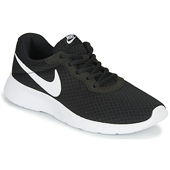 Shoes Women Low top trainers Nike TANJUN Black / White