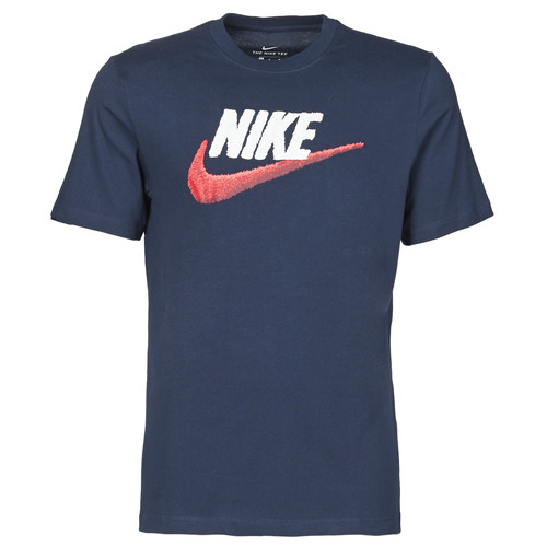 Clothing Men Short-sleeved t-shirts Nike M NSW TEE BRAND MARK Blue