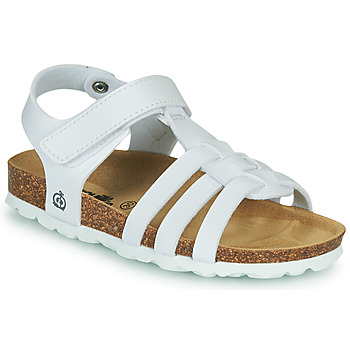 Shoes Girl Sandals Citrouille et Compagnie JANISOL White