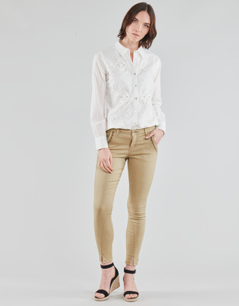 Cream HOLLY TWILL PANT