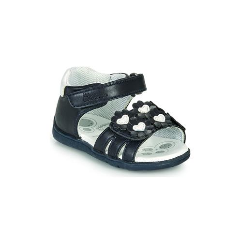 Shoes Girl Sandals Chicco GIOSTRA Marine