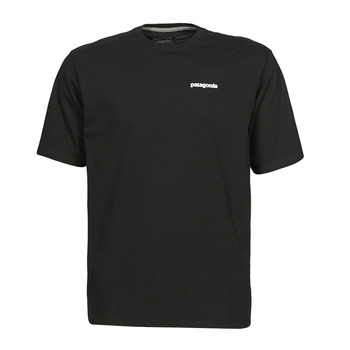 Clothing Men Short-sleeved t-shirts Patagonia M's P-6 Logo Organic T-Shirt Black