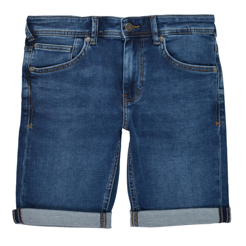 Clothing Boy Shorts / Bermudas Teddy Smith SCOTTY 3 Blue / Dark