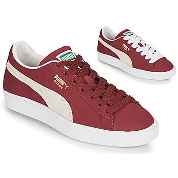 Shoes Men Low top trainers Puma SUEDE Bordeaux