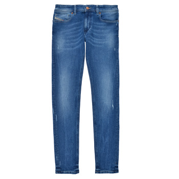 Clothing Boy Skinny jeans Diesel SLEENKER Blue