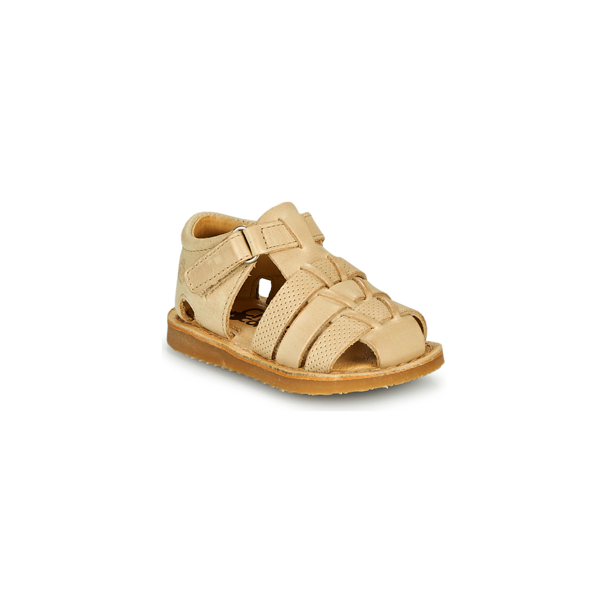 Shoes Boy Sandals Citrouille et Compagnie MISTIGRI Beige