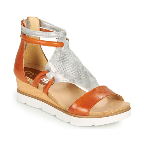 Shoes Women Sandals Mjus TAPASITA Brick / Silver