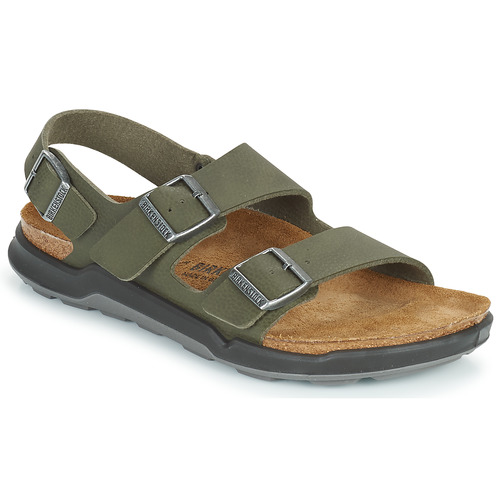 Shoes Men Sandals Birkenstock MILANO CT Kaki