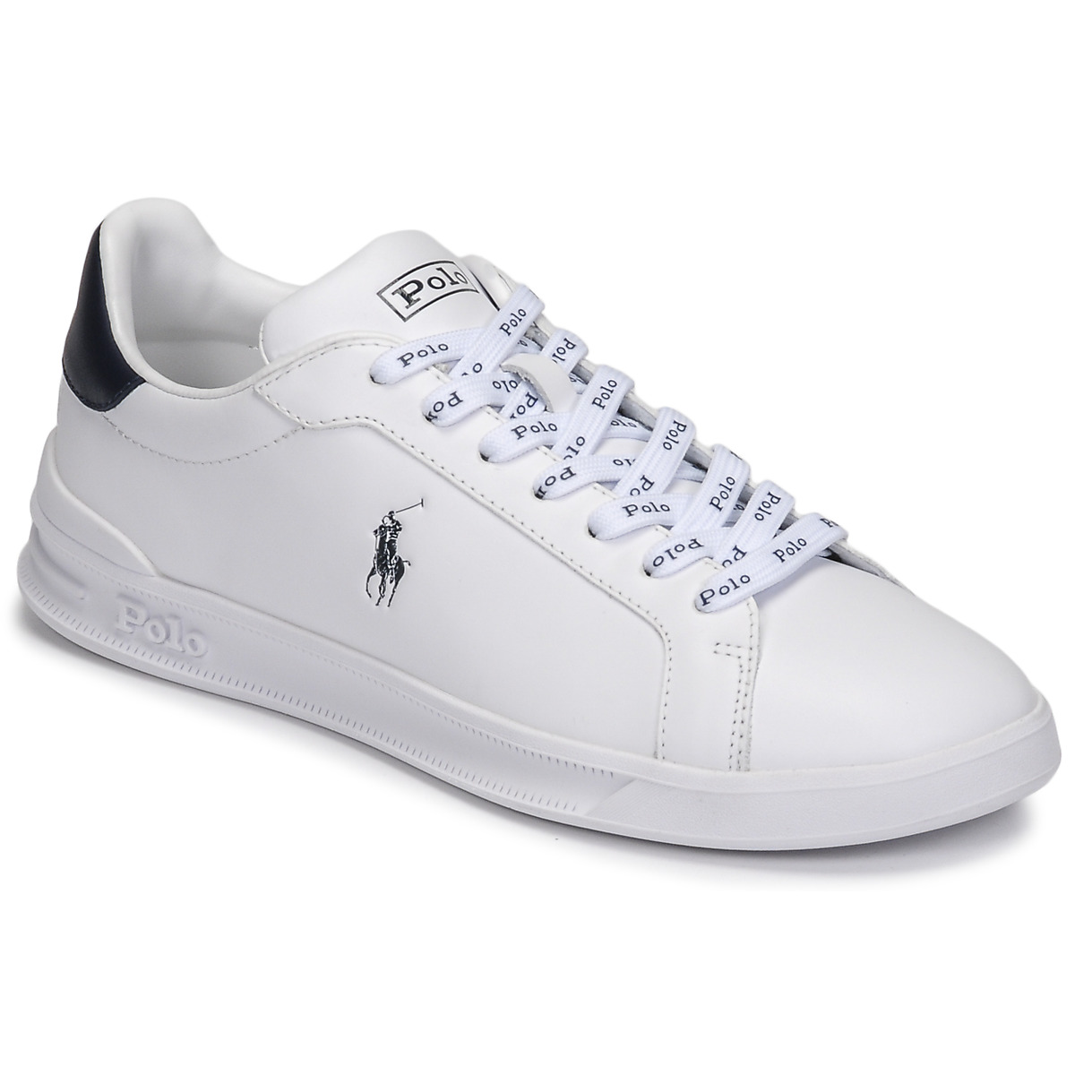 Shoes Low top trainers Polo Ralph Lauren HRT CT II-SNEAKERS-ATHLETIC SHOE White / Marine