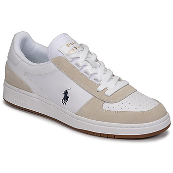 Shoes Low top trainers Polo Ralph Lauren POLO CRT PP-SNEAKERS-ATHLETIC SHOE White