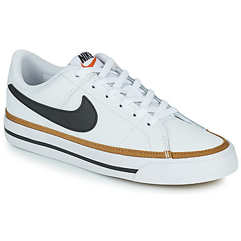 Shoes Children Low top trainers Nike NIKE COURT LEGACY White / Black