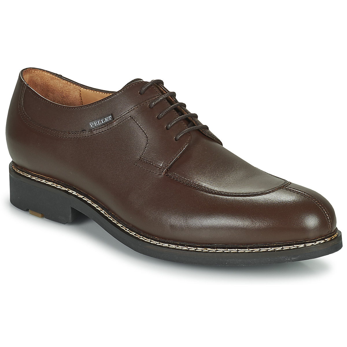 Shoes Men Derby Shoes Pellet Magellan Veal / Pull / Cup / Brown