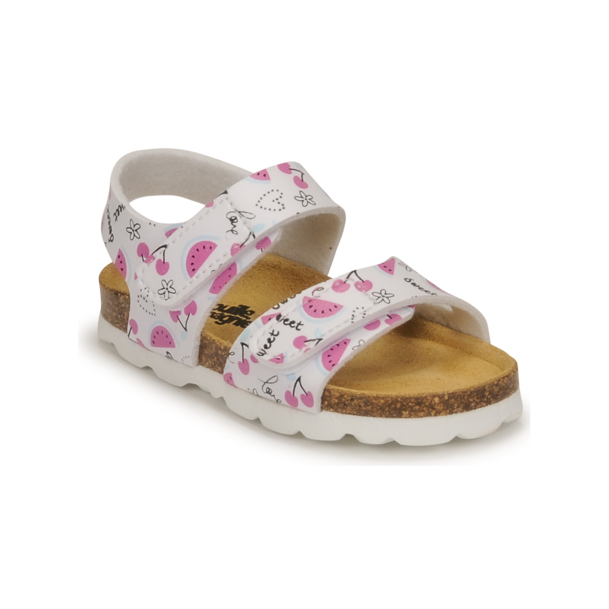 Shoes Girl Sandals Citrouille et Compagnie BELLI JOE Printed / Fruit