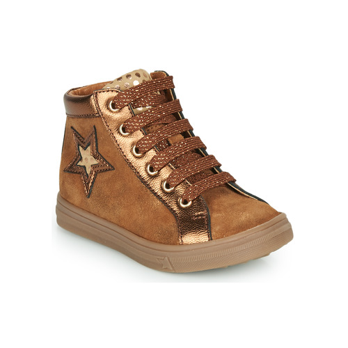 Shoes Girl Hi top trainers GBB TADEA Brown