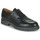 Shoes Men Derby Shoes Pellet Montario Veal / Pull / Cup / Black