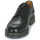 Shoes Men Derby Shoes Pellet Montario Veal / Pull / Cup / Black