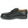 Shoes Men Derby Shoes Pellet Montario Veal / Pull / Cup / Black