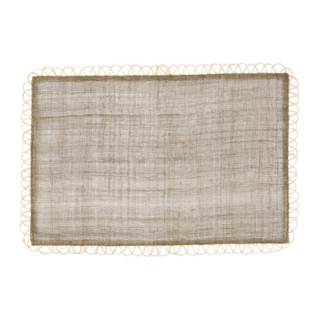 Home Place mat Côté Table ABAKA Sable