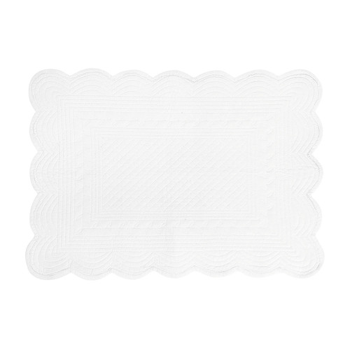 Home Place mat Côté Table BOUTIS White