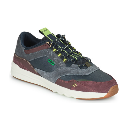 Shoes Men Low top trainers Kickers KOOLFLEX Marine / Bordeaux