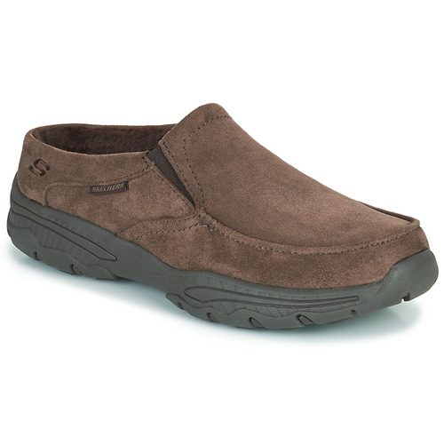 Shoes Men Clogs Skechers CRESTON Brown