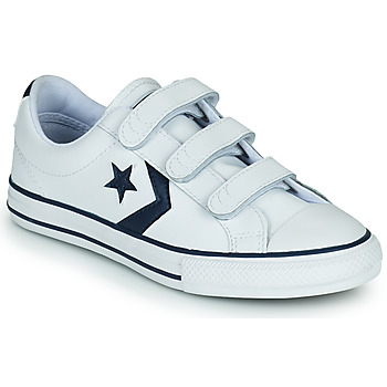 Shoes Children Low top trainers Converse STAR PLAYER 3V BACK TO SCHOOL OX White / Blue