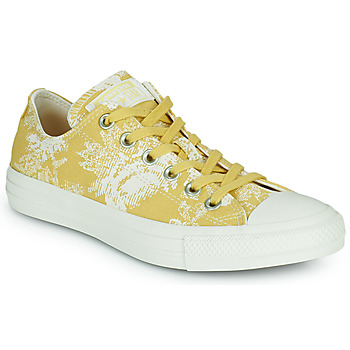 Shoes Women Low top trainers Converse CHUCK TAYLOR ALL STAR HYBRID FLORAL OX Yellow / White