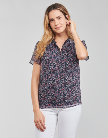 Clothing Women Tops / Blouses Ikks PAULA Marine