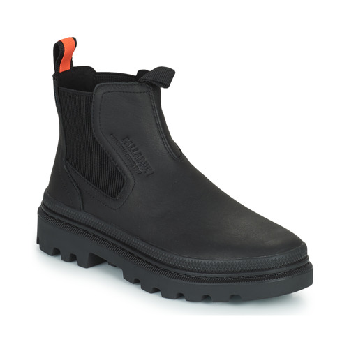 Shoes Mid boots Palladium PALLATROOPER WATERPROOF Black