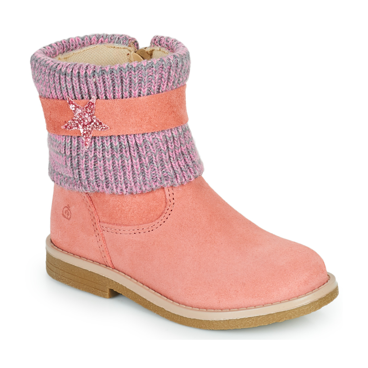 Shoes Girl Mid boots Citrouille et Compagnie PASTEK Pink