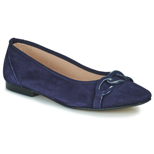 Shoes Women Flat shoes JB Martin SEDUIRE Goat / Velvet / Marine