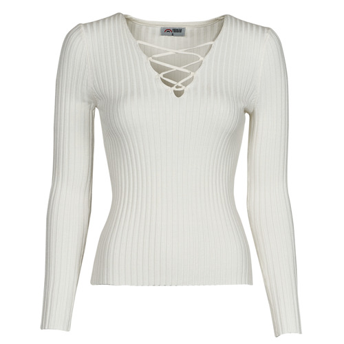 Clothing Women Jumpers Yurban ASTEROPA Cream