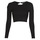 Clothing Women Long sleeved tee-shirts Yurban ASGARD Black