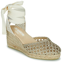 Shoes Women Espadrilles JB Martin VISALIA Tresse / Gold