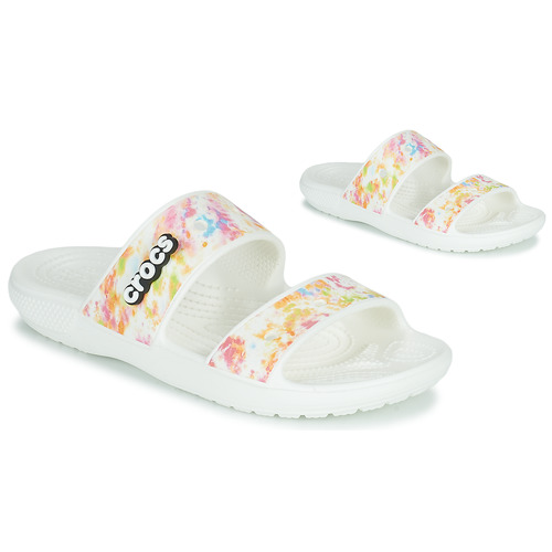 Shoes Women Mules Crocs CLASSIC SANDAL White / Multi