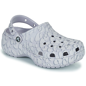 Shoes Women Clogs Crocs Classic platform clog  ANIMAL Pink / Pale