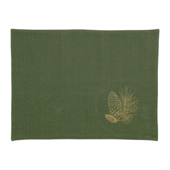 Home Place mat Côté Table EPICEA X2 Green / Dark