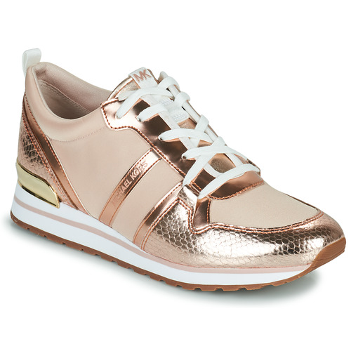 Shoes Women Low top trainers MICHAEL Michael Kors DASH TRAINER Pink / Nude / Pink / Gold